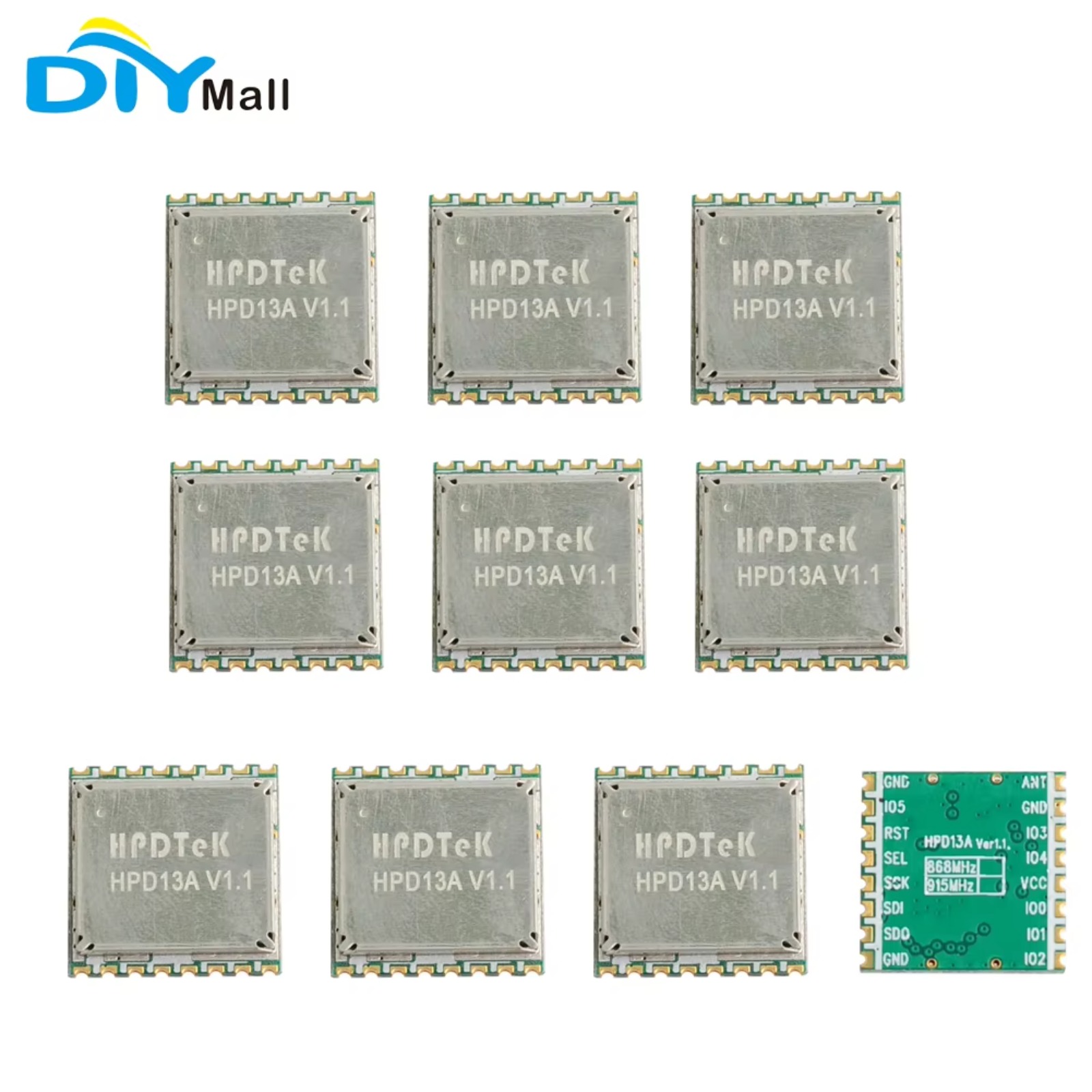 Lora Rfm95 - 10 Buah Modul Transceiver Nirkabel RF