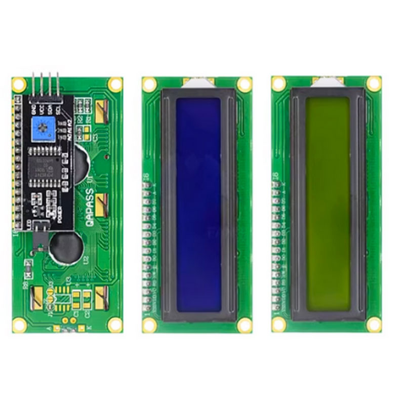 Lcd 1602 - LCD1602A Layar Biru/Hijau IIC/I2C 1602 Modul