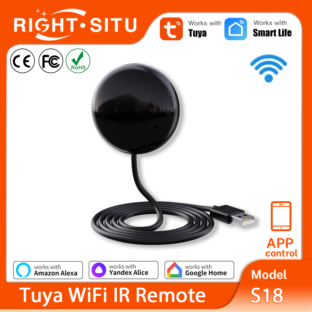 Ir Remote Module - Remote IR WiFi Tuya untuk Otomatisasi