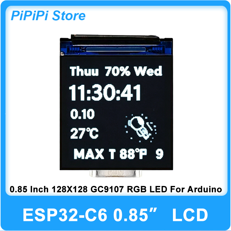 Sd Card Module - ESP32 C6 0.85 Inci 128X128 Layar