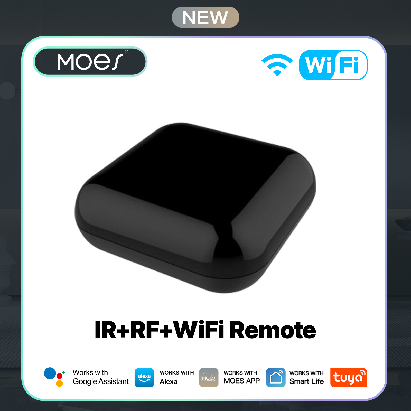 Ir Remote Module - Remote MOES Tuya WiFi IR RF