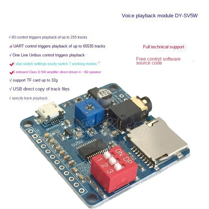 Sd Card Module - Modul Pemutaran Suara Suara Arduino Modul