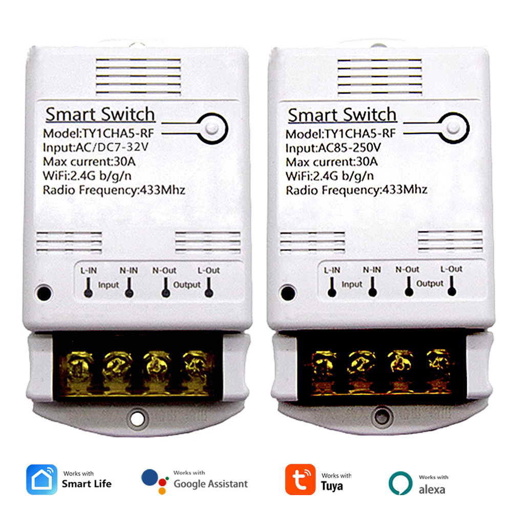 Ir Remote Module - Sakelar pintar Wifi 30A, modul relai