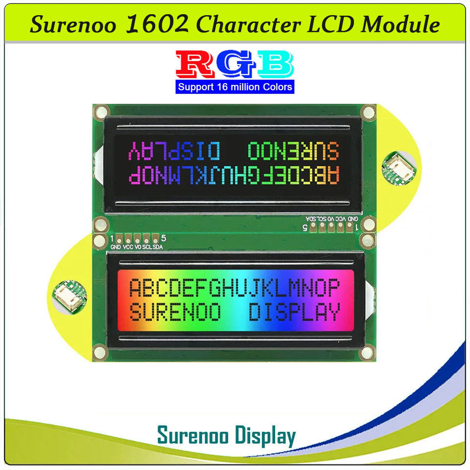 Lcd 1602 - Grove 162 16X2 1602 3,3-5V Serial