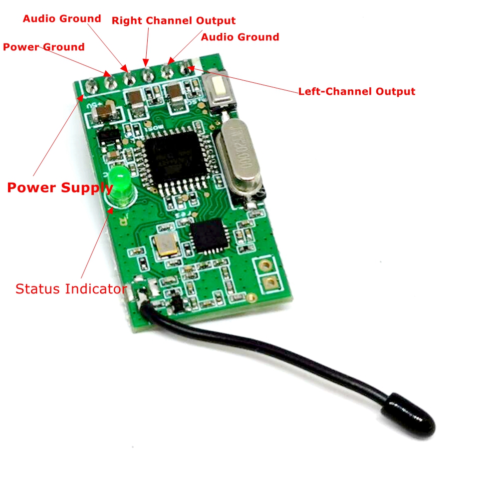 Nrf24L01 - Modul Transceiver Audio Digital Nirkabel 2.4G
