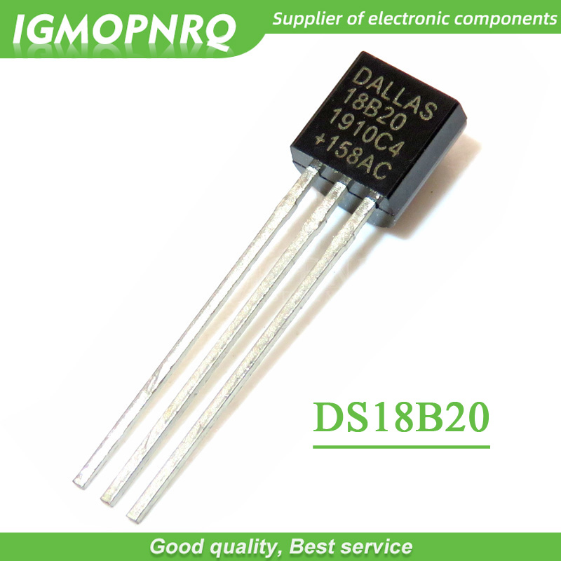 Ds18B20 - 100 buah Sensor suhu termometer CHIP