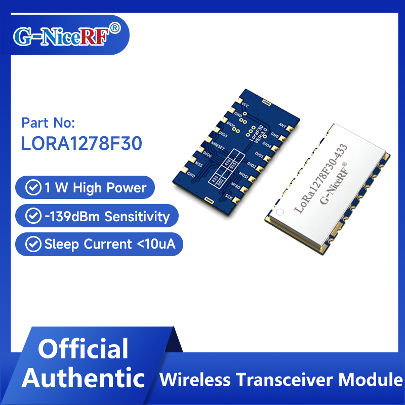 Lora Sx1278 - G-NiceRF | 2 Buah LoRa1278F30 1W