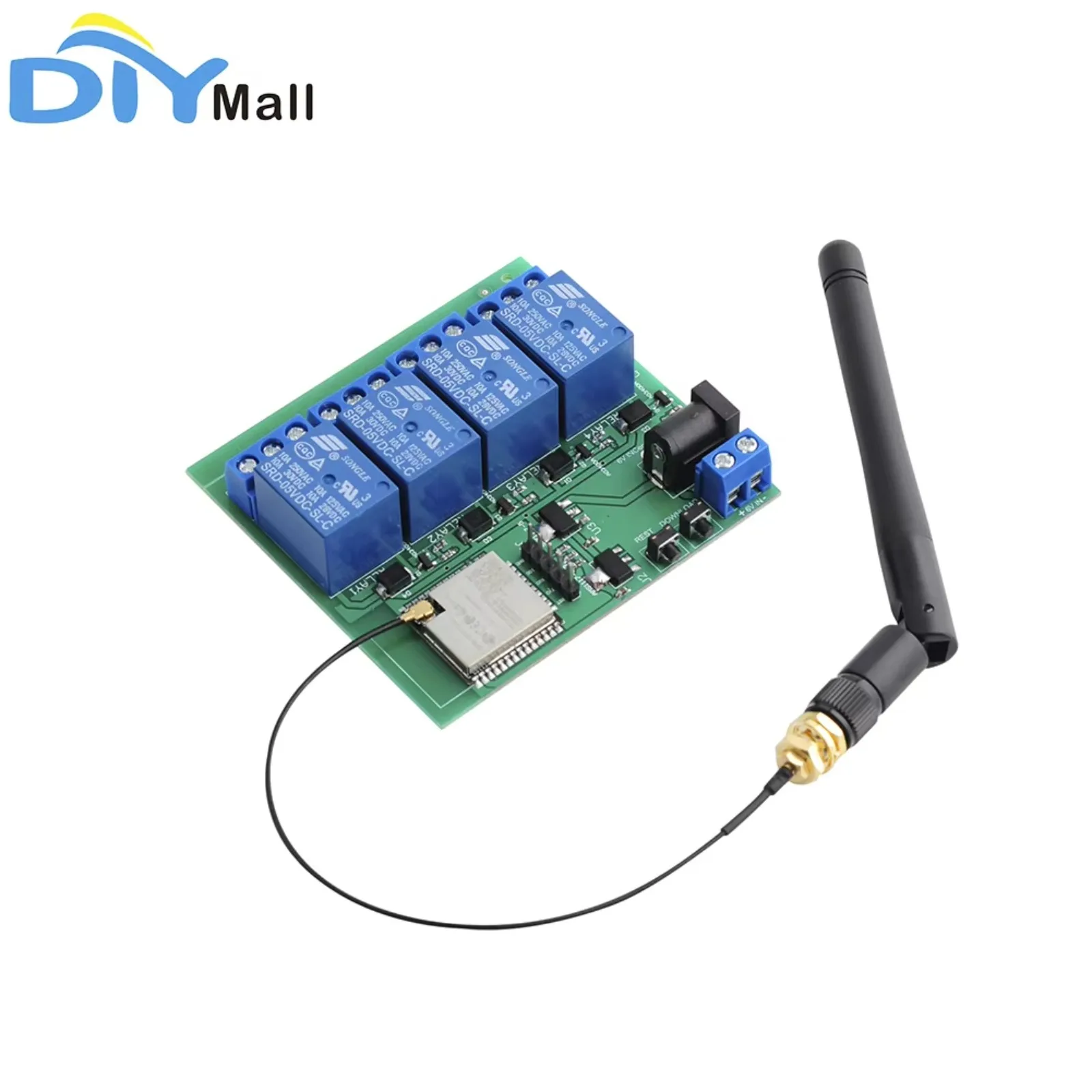 Relay Module 4 Channel - Modul Relay Nirkabel 4 Saluran ESP32
