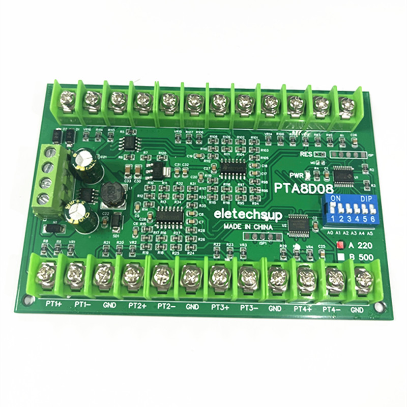 Ds18B20 - PTA8D08 8AI RS485 Input Analog PT100