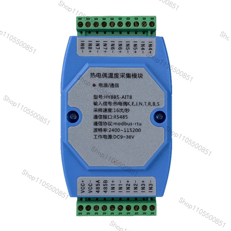 Thermocouple Module K Type - Termokopel tipe K 8-arah PT100 dengan