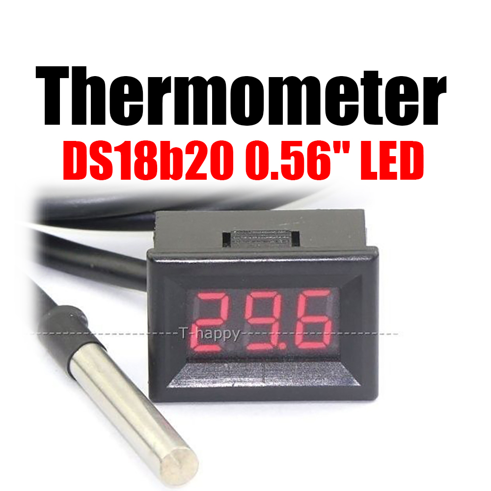 Ds18B20 - Termometer tangki air mobil DS18b20, 0.56