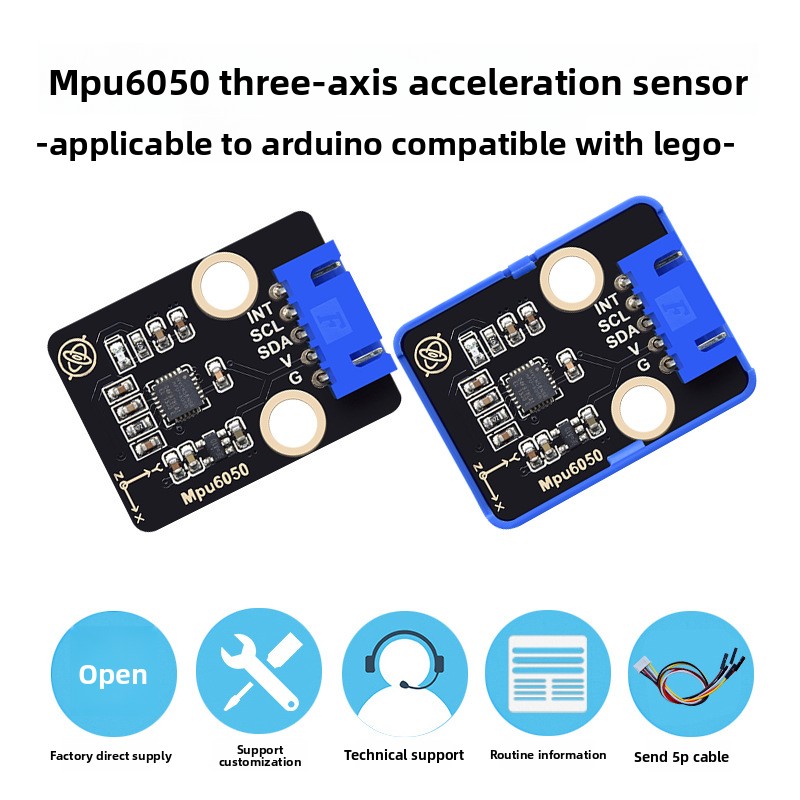 Mpu6050 - MPU6050 Modul Sensor Enam Sumbu 3D