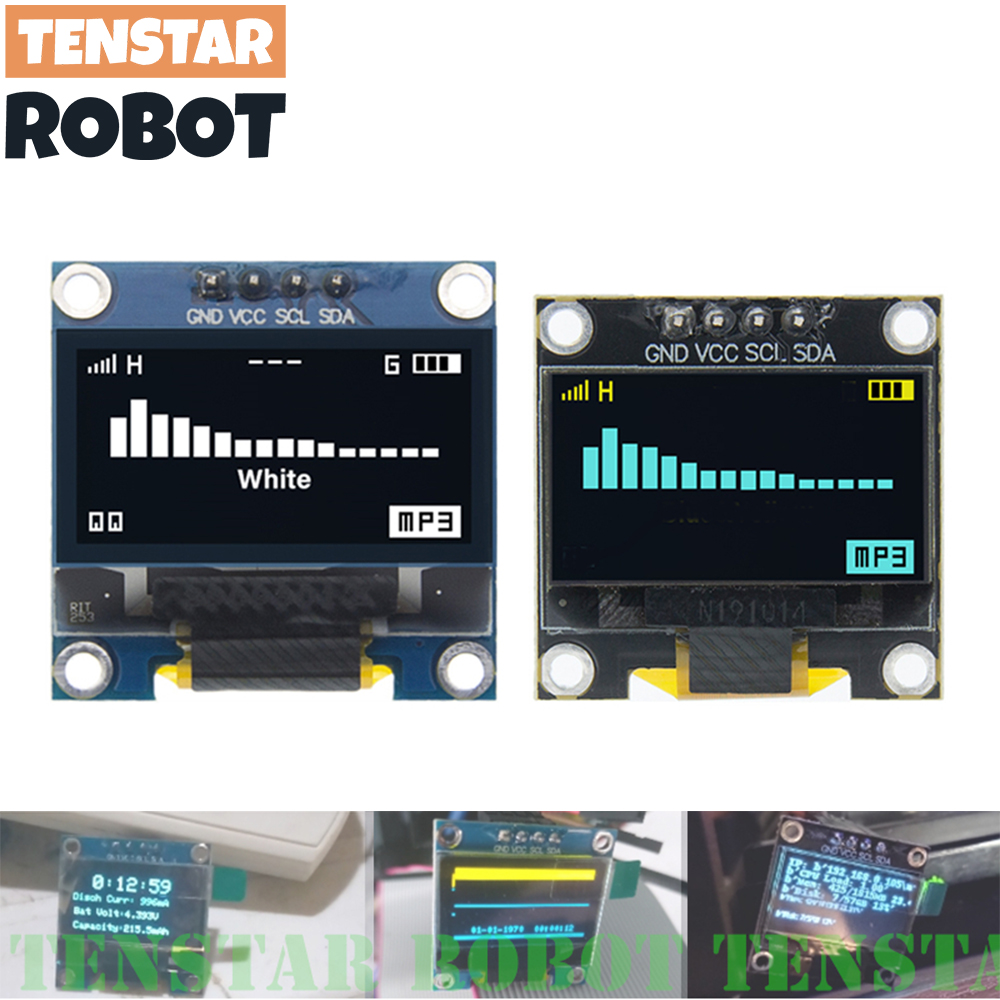 TENSTAR OLED SSD1306 0.96 inci - Oled Display 0.96 ulasan dan harga