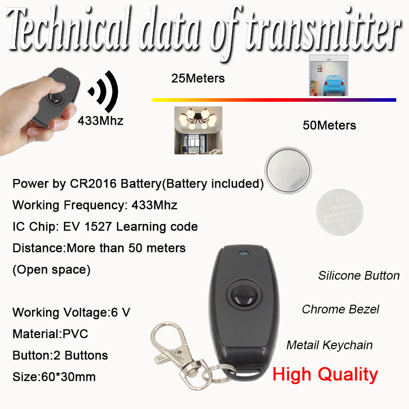 433Mhz DC 3.6V 6V 12V 24V 1CH  - Relay Module 1 Channel ulasan dan harga