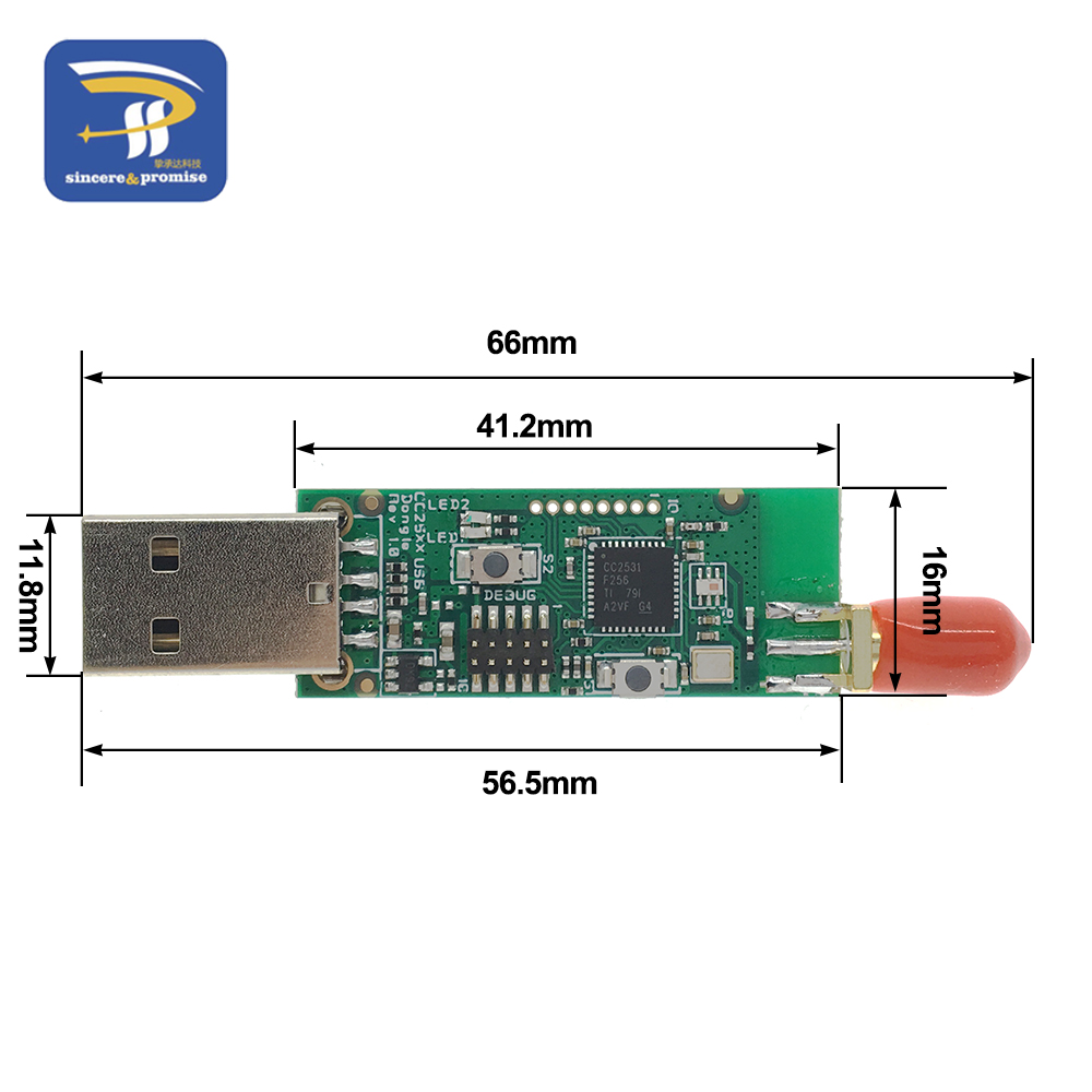 Sniffer paket papan kosong pen - Zigbee Cc2531 ulasan dan harga