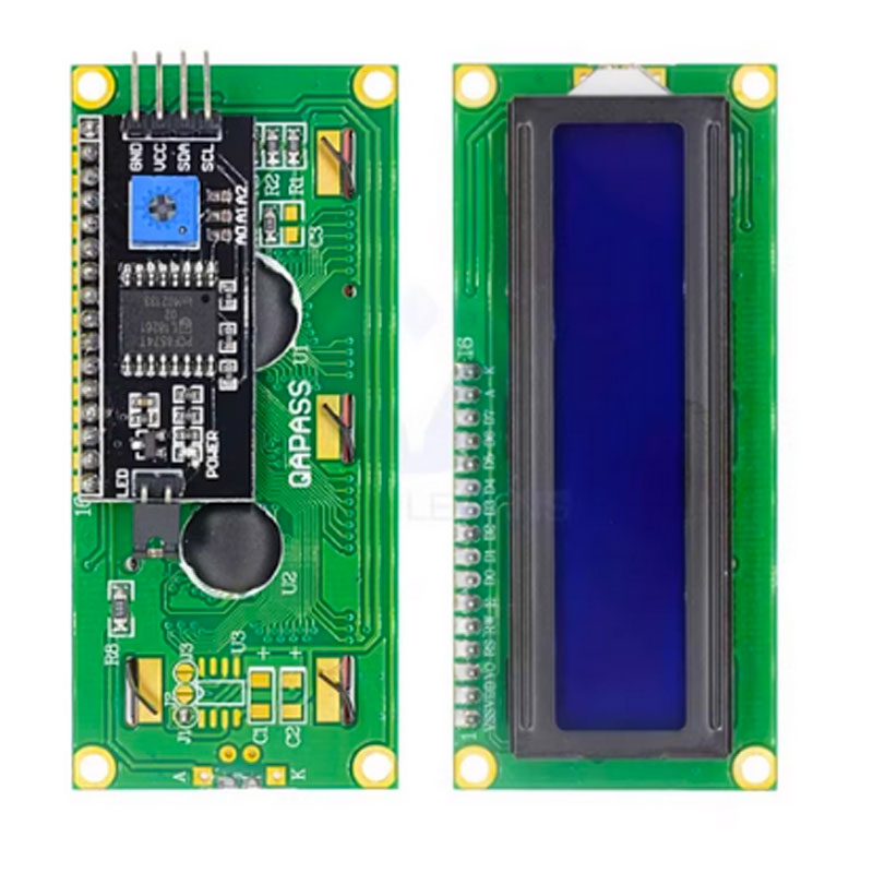 LCD1602A Layar Biru/Hijau IIC/ - Lcd 1602 ulasan dan harga