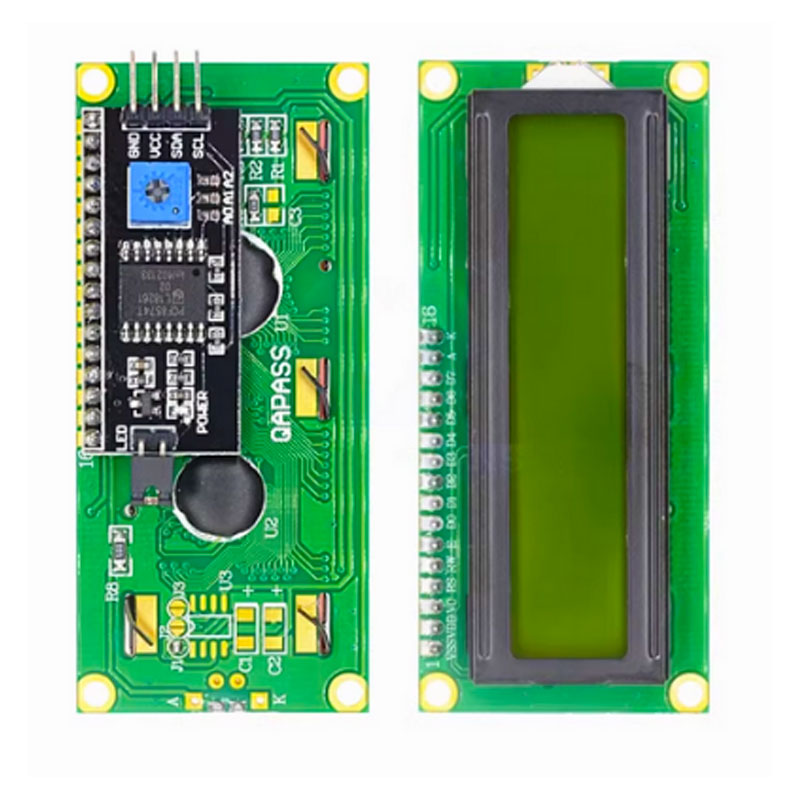 LCD1602A Layar Biru/Hijau IIC/ - Lcd 1602 ulasan dan harga