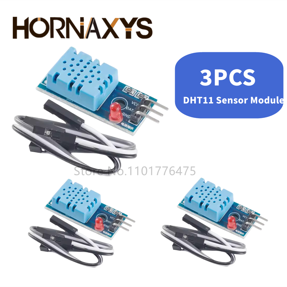 Modul Sensor DHT11 1-10 buah 3 - Dht11 ulasan dan harga