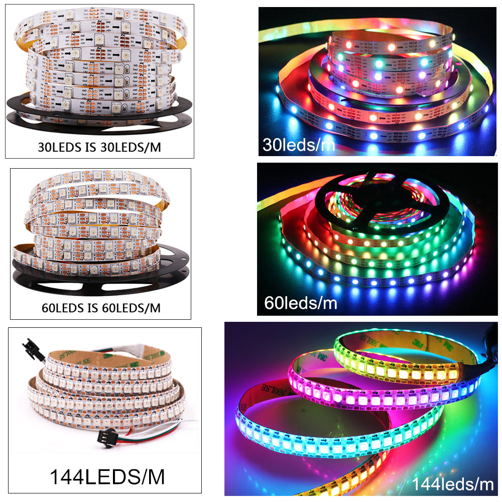 DC 5V WS2812B LED Strip Tahan  - Ws2812B Strip 5V ulasan dan harga