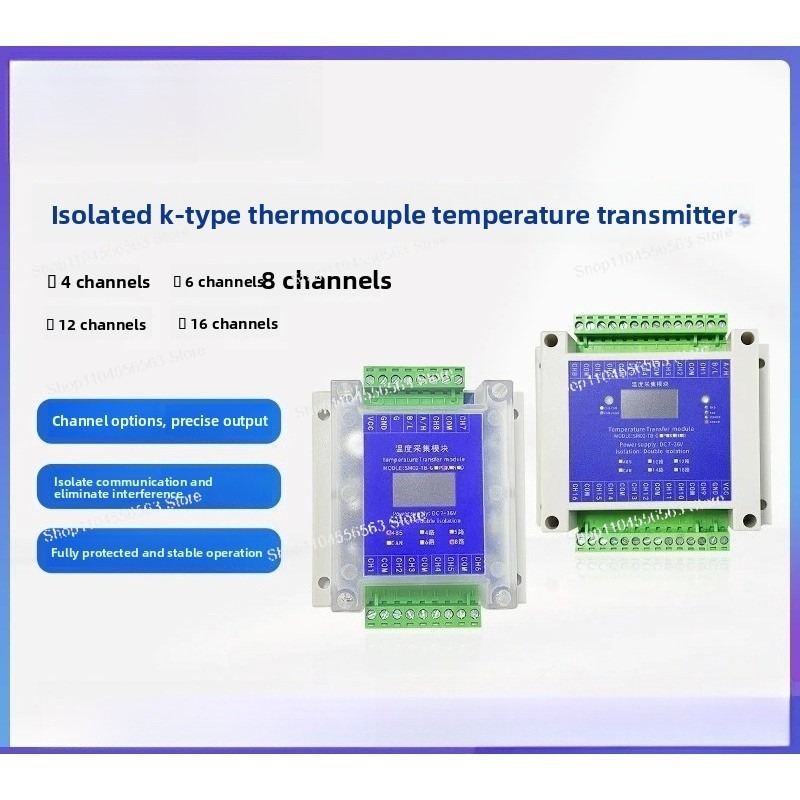 Transmitter Akuisisi Suhu Mult - Thermocouple Module K Type ulasan dan harga