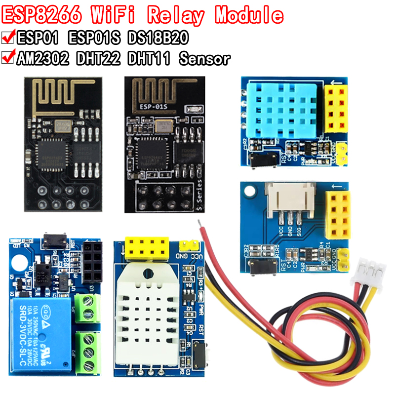 ESP8266 modul relai WiFi 5V DS - Ds18B20 ulasan dan harga