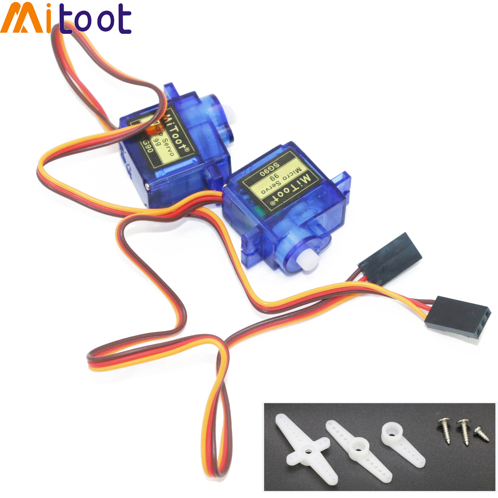 1/2/5 Buah Mitoot Rc Mini Micr - Servo Sg90 ulasan dan harga