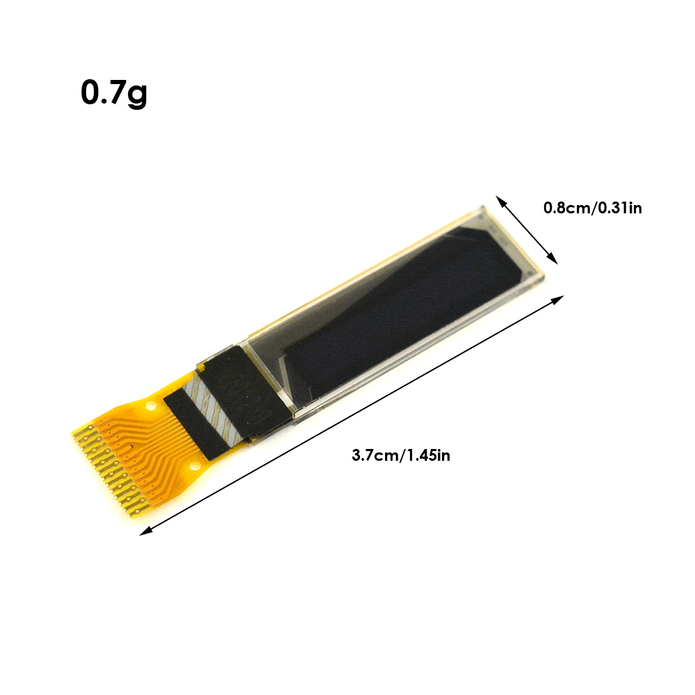 Modul OLED 0.69 Inci Warna Put - Ssd1306 ulasan dan harga
