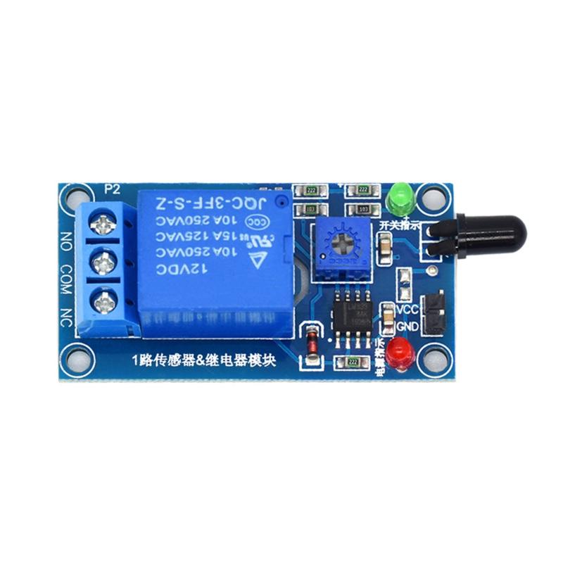 Modul Sensor Pendeteksi Api In - Relay Module 1 Channel ulasan dan harga