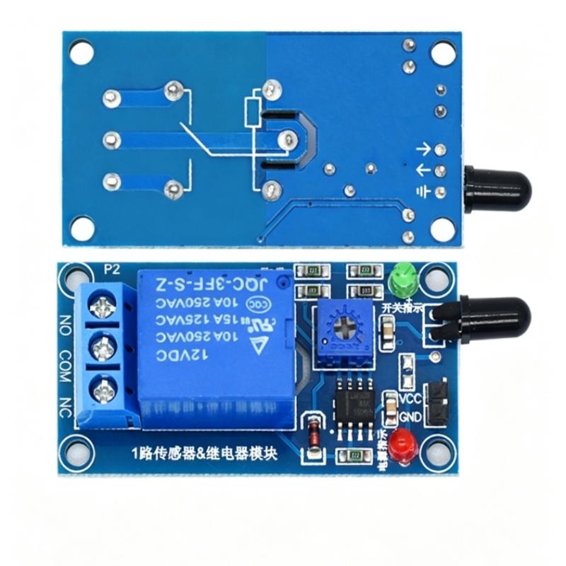 Modul Sensor Pendeteksi Api In - Relay Module 1 Channel ulasan dan harga