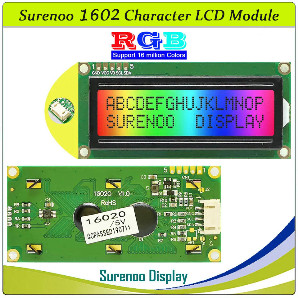 Grove 162 16X2 1602 3,3-5V Ser - Lcd 1602 ulasan dan harga