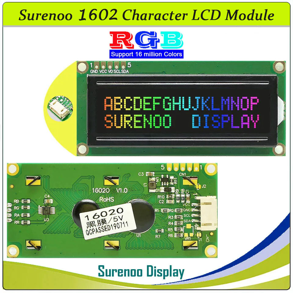 Grove 162 16X2 1602 3,3-5V Ser - Lcd 1602 ulasan dan harga