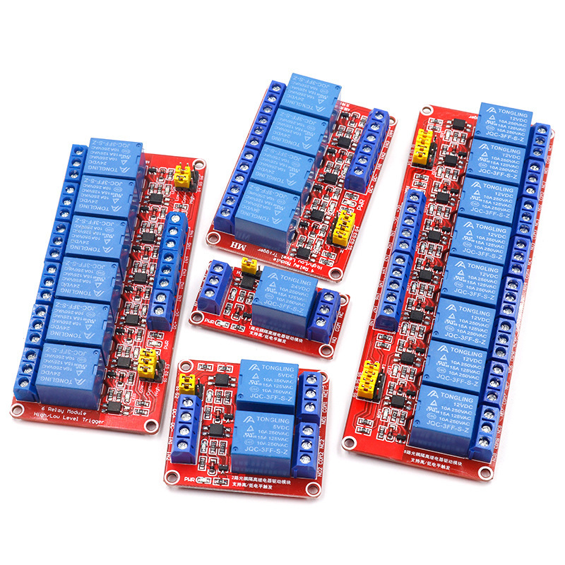 Modul Relai 1/2/4/8 saluran de - Relay Module 1 Channel ulasan dan harga
