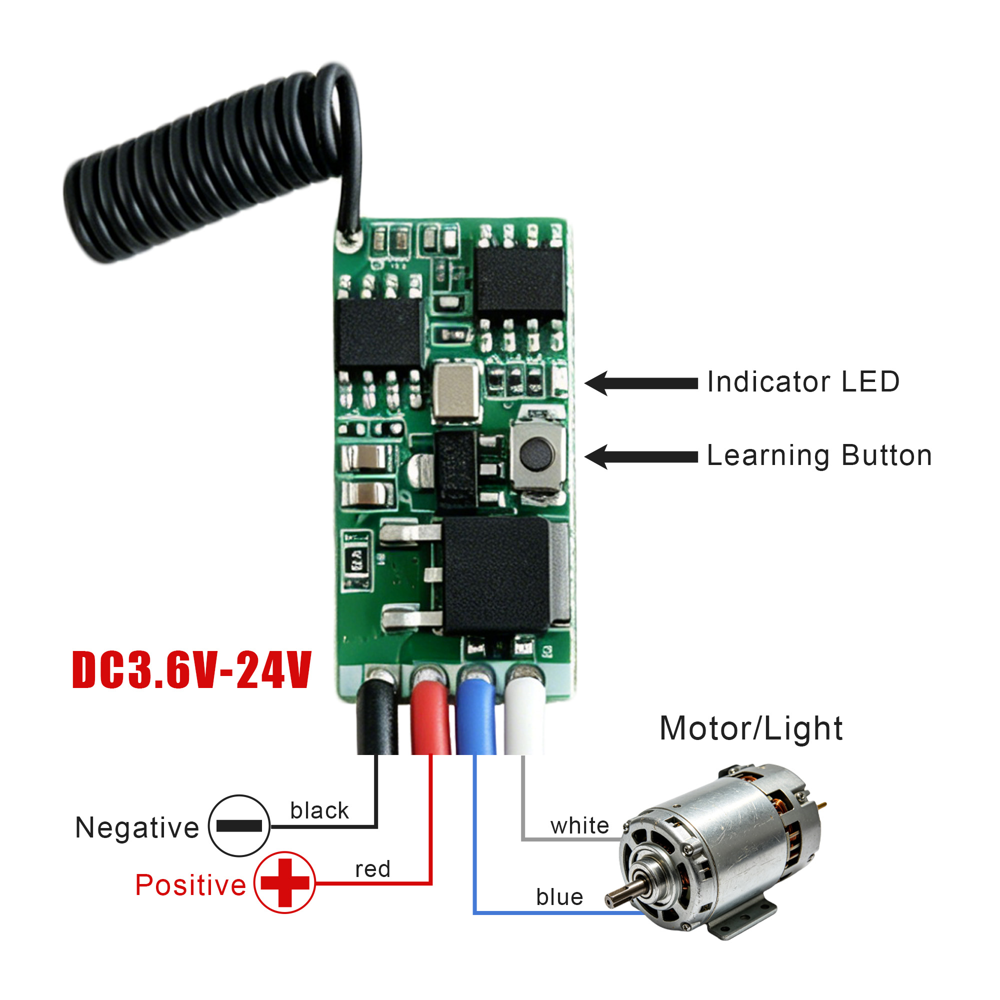 DC 3.7V-24V 433MHz Modul Pener - Joystick Module ulasan dan harga