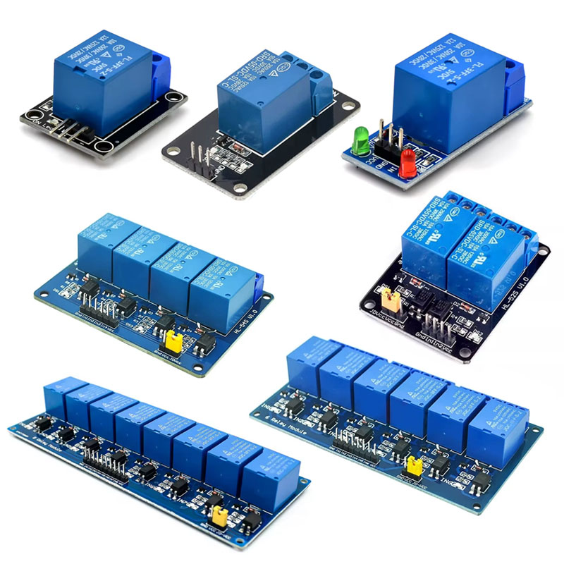 Modul Relay 5V 1 2 4 6 8 Salur - Relay Module 4 Channel ulasan dan harga