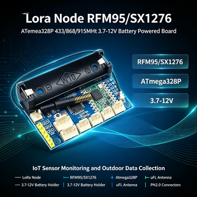Node LoRa 433/868/915MHz denga - Lora Rfm95 ulasan dan harga