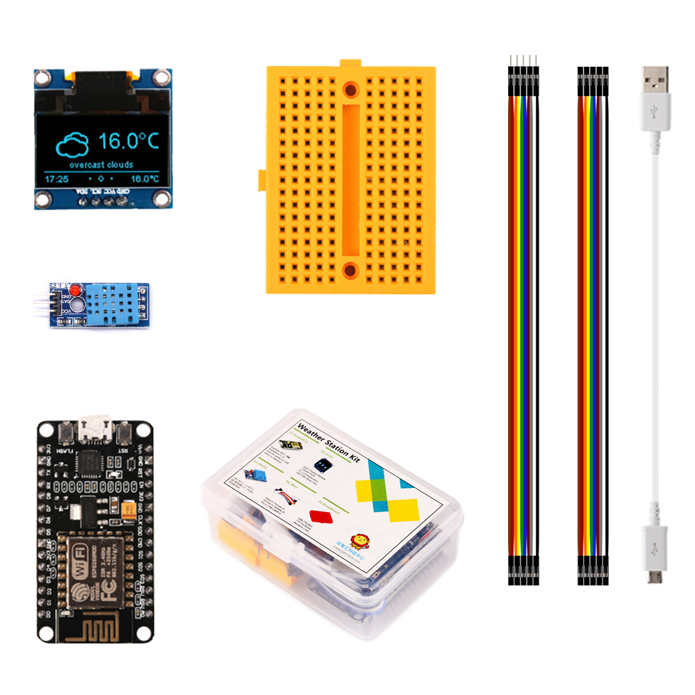 Perlengkapan DIY Stasiun Cuaca - Oled Display 0.96 ulasan dan harga