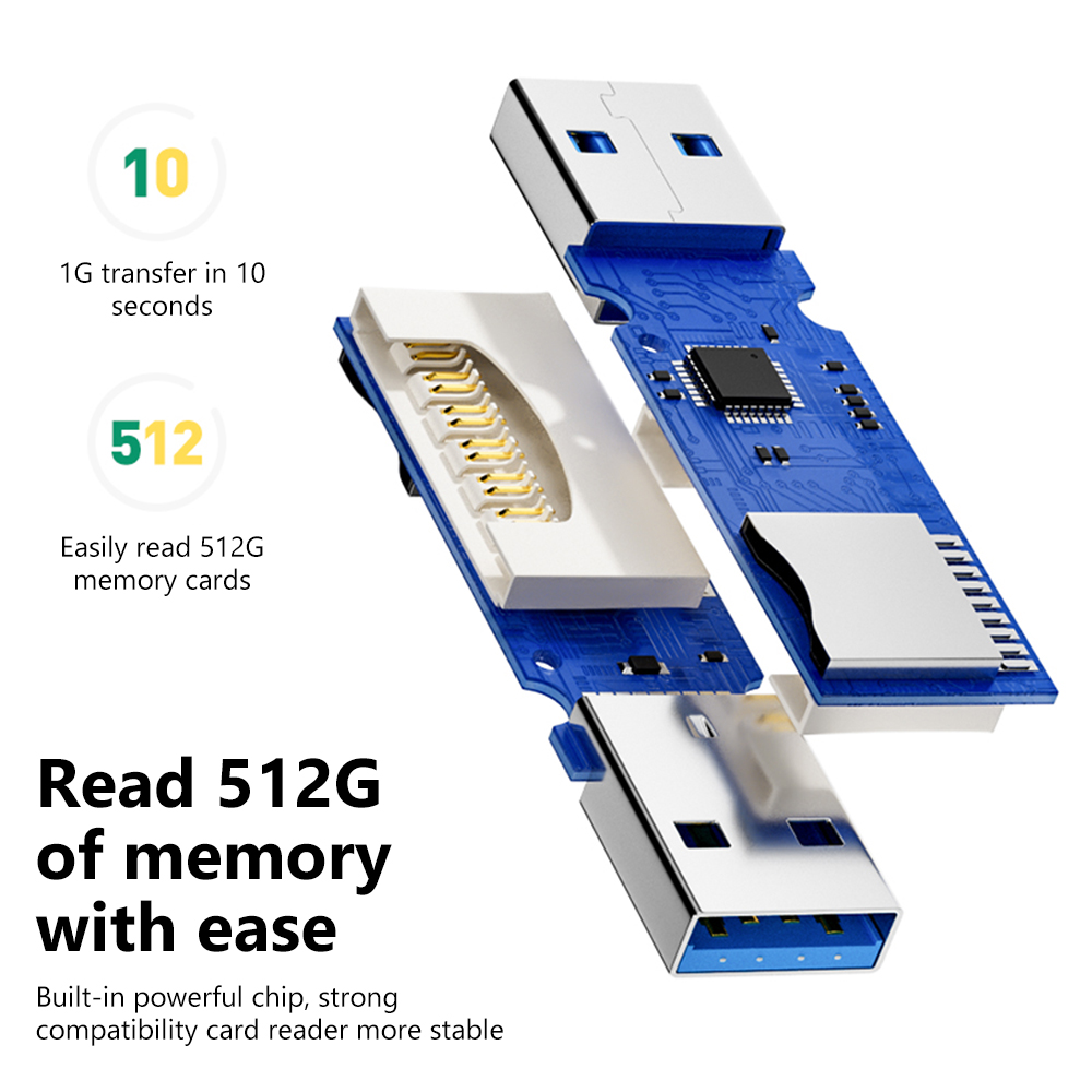 Pembaca Kartu TF SD 2-in-1, US - Sd Card Module ulasan dan harga
