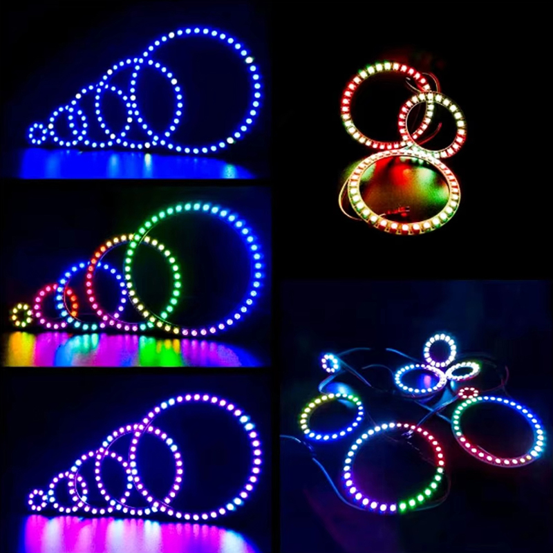 1 Buah Cincin LED Pintar SMD50 - Ws2812B ulasan dan harga