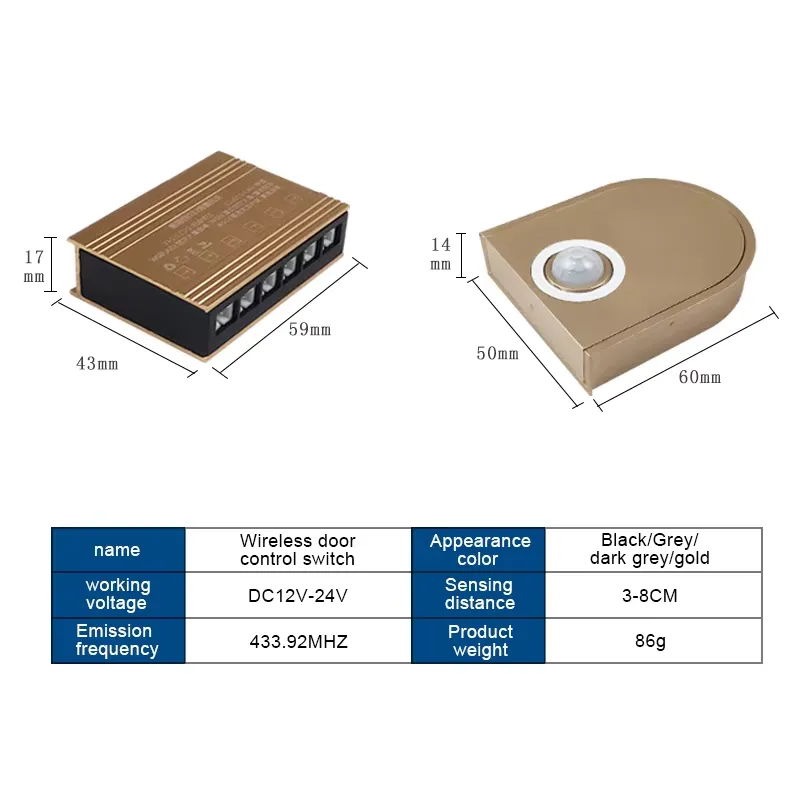 Lampu Kabinet Nirkabel DC12V/2 - Pir Motion Sensor ulasan dan harga