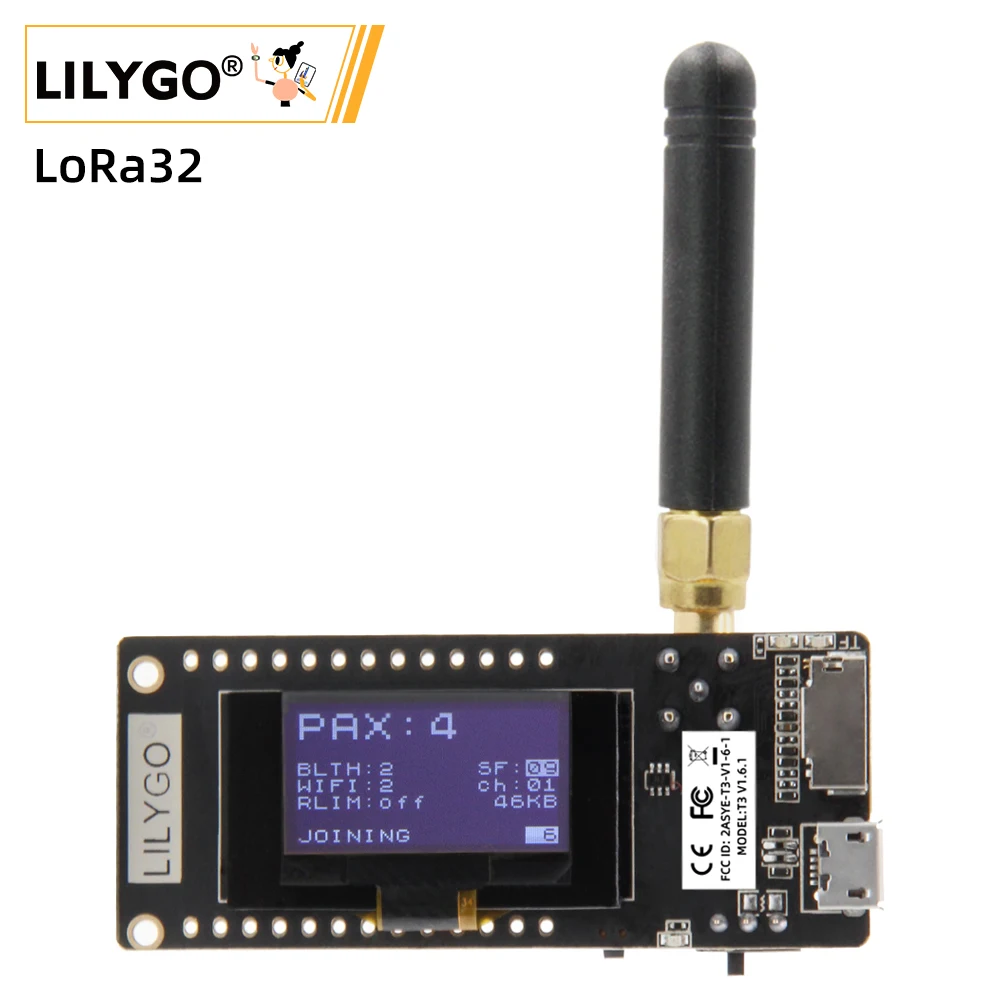 LILYGO ®   TTGO LoRa32 V2.1_1. - Oled Display 0.96 ulasan dan harga