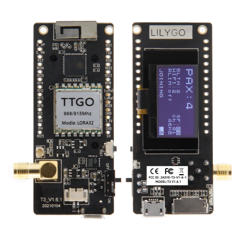 LILYGO ®   TTGO LoRa32 V2.1_1. - Oled Display 0.96 ulasan dan harga