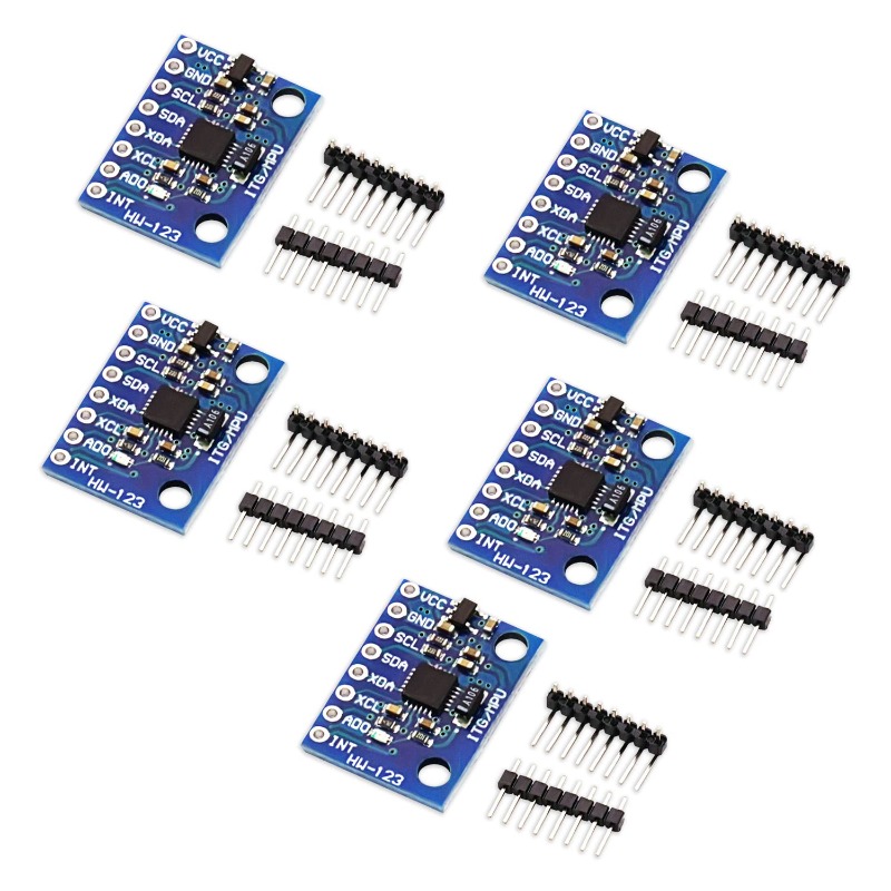 5 Buah Modul Giroskop Akselero - Mpu6050 ulasan dan harga