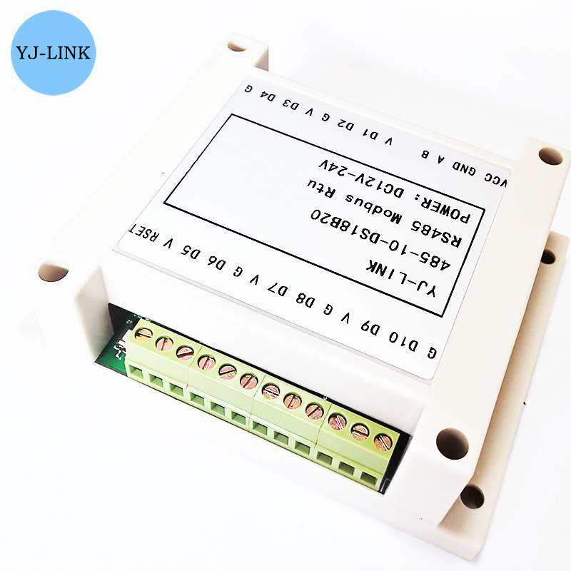 10ch DS18B20 modul akuisisi su - Ds18B20 ulasan dan harga