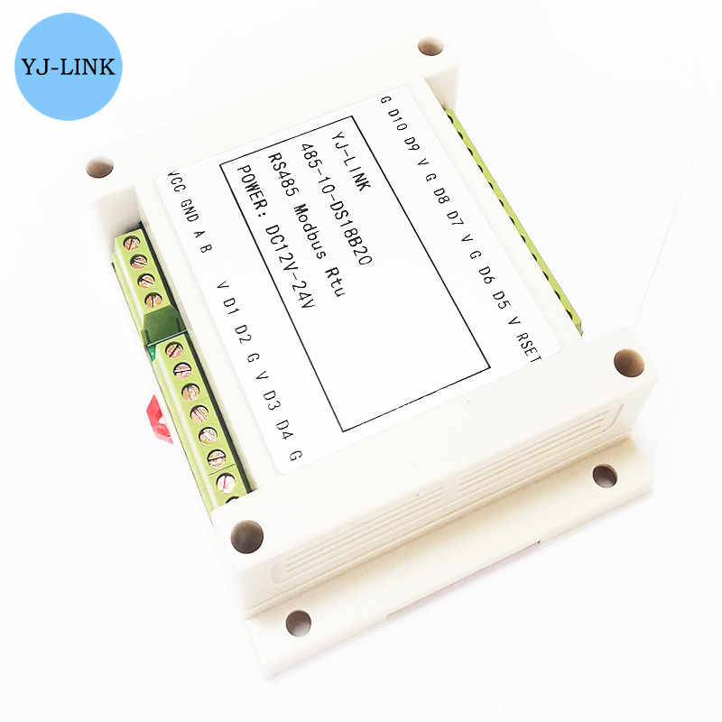 10ch DS18B20 modul akuisisi su - Ds18B20 ulasan dan harga
