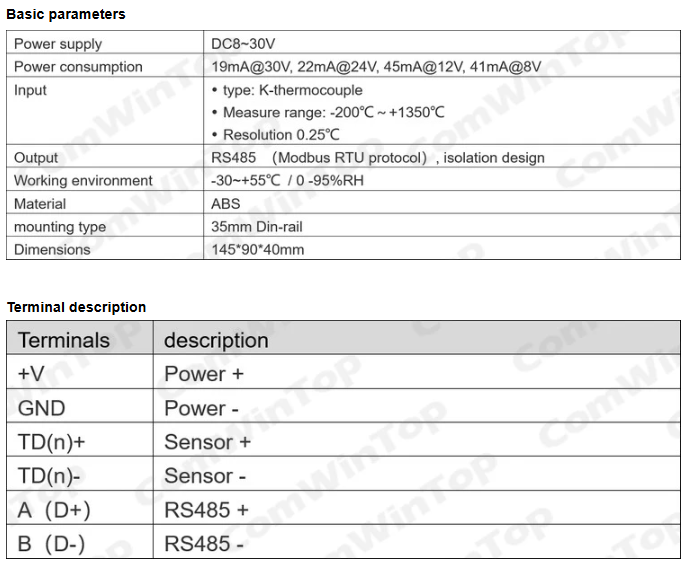 Modul Akuisisi Suhu Keluaran M - Thermocouple Module K Type ulasan dan harga