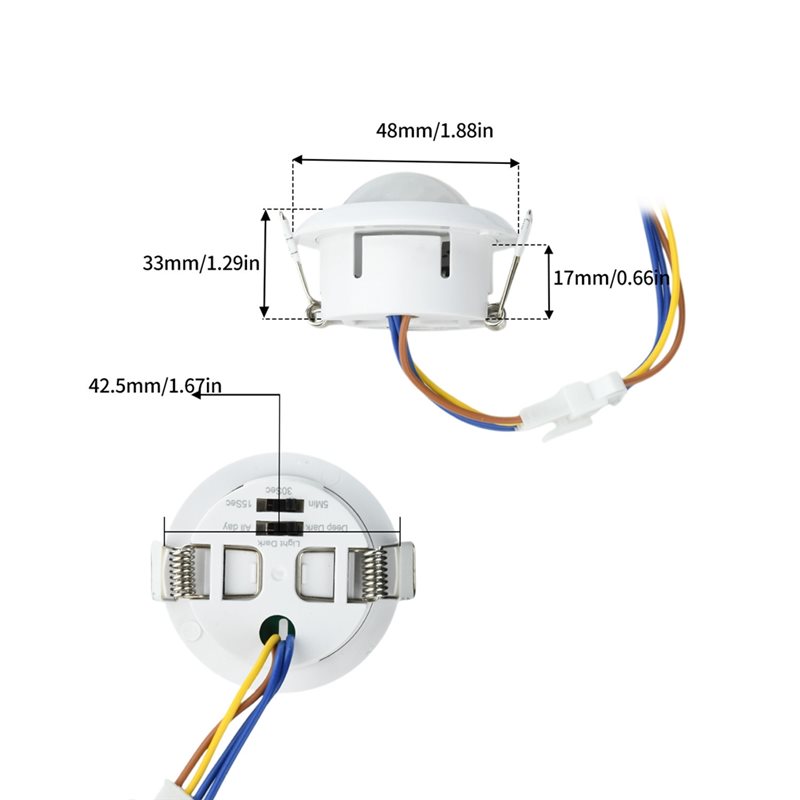 Sakelar Sensor Gerak PIR ABZL  - Pir Motion Sensor ulasan dan harga