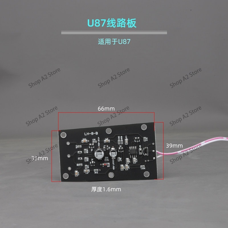 Papan sirkuit mikrofon U87 103 - Microphone Module ulasan dan harga