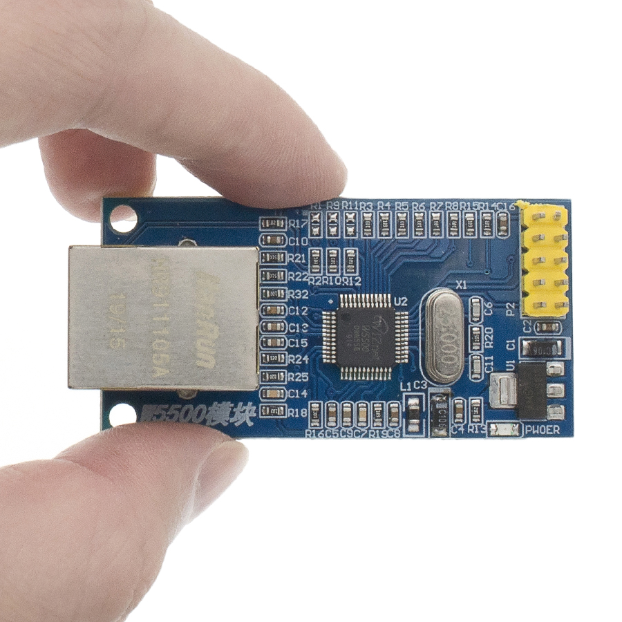 USR-ES1 W5500 modul jaringan E - Ethernet W5500 ulasan dan harga