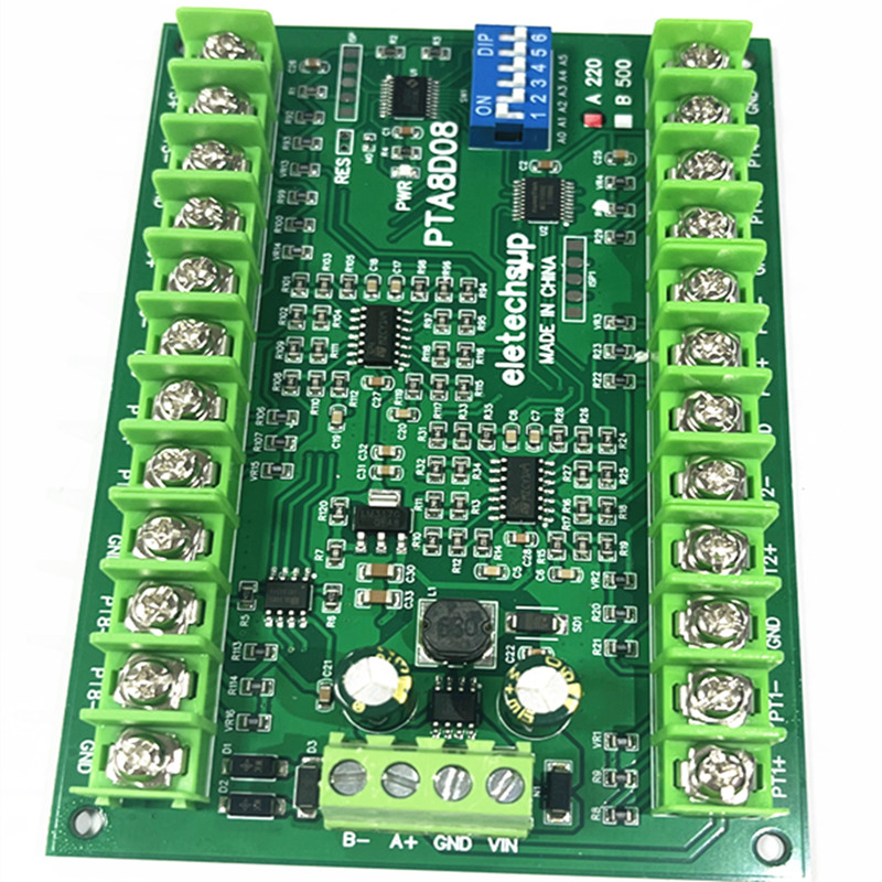 PTA8D08 8AI RS485 Input Analog - Ds18B20 ulasan dan harga