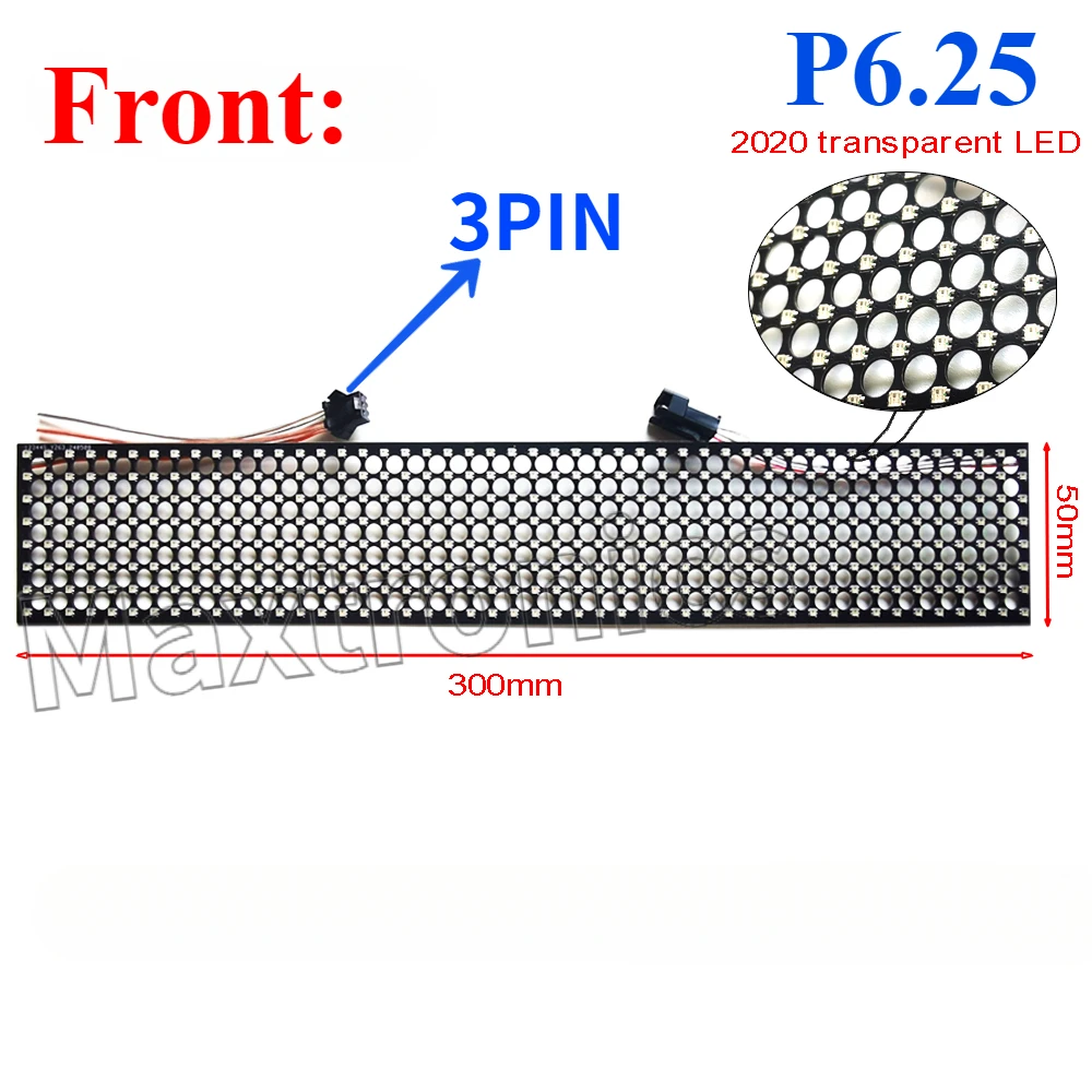 WS2812B Layar Transparan LED P - Ws2812B ulasan dan harga